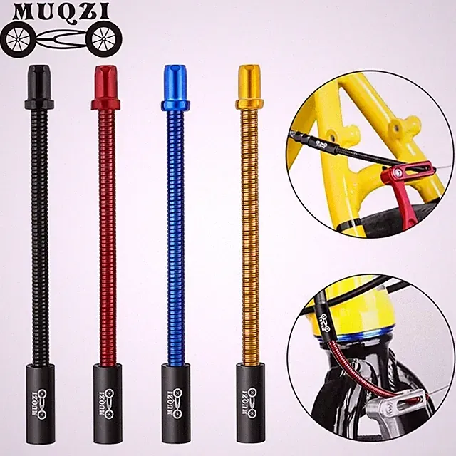 2PCS Spring V Brake Noodle Stainless Steel Mountain Road Folding Bike Brake Bend