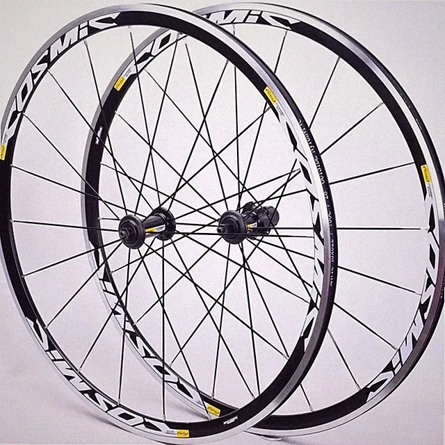 700C V Brake Road Bicycle Alloy Wheelset Clincher Front 2 Rear 4 Bearing Hub