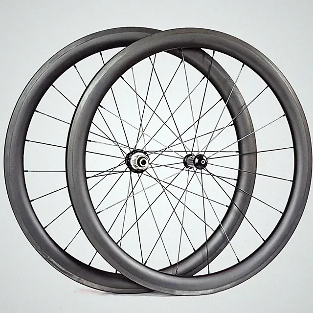 700C V Brake Road Bicycle Carbon Wheelset Clincher Tubeless Tubular Bike Wheels