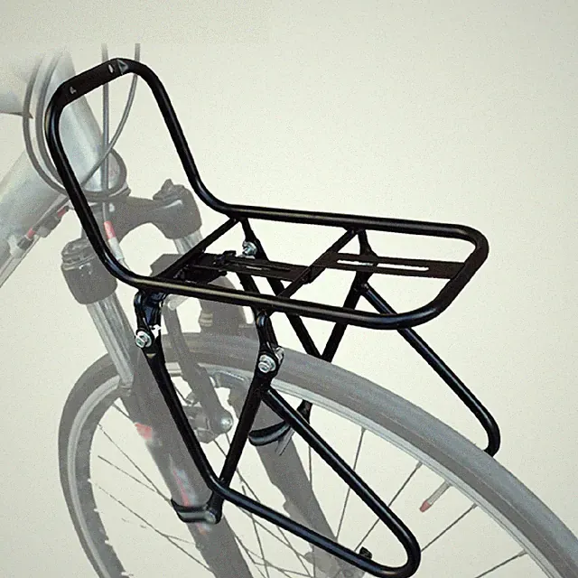 Bicycle Front Carrier Rack, 15KG Capacity Mountain Bike Pannier Rack for Carg...