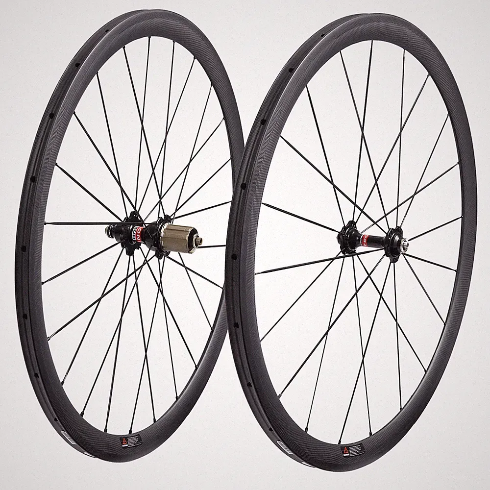 Bike Wheelset V Brake Bicycle Wheel 38-88mm Depth V Brake Carbon Wheelset