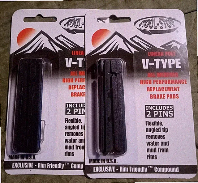 Kool Stop Brake Pads V-BRAKE Black PADS ONLY
