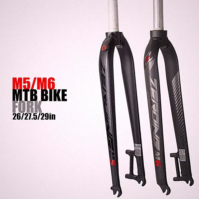 Mountain Bike Hard Fork 26/27.5/29er Road Bicycle V Brake Rigid Fork Straight