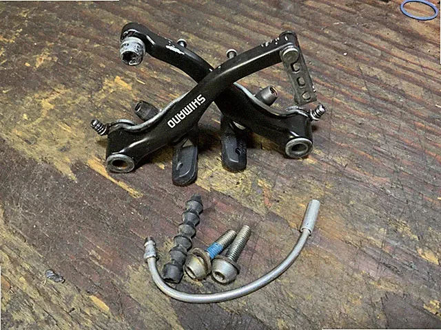 Shimano Alvio Acera Bicycle Brake Bike V Brake Arms BR-M421