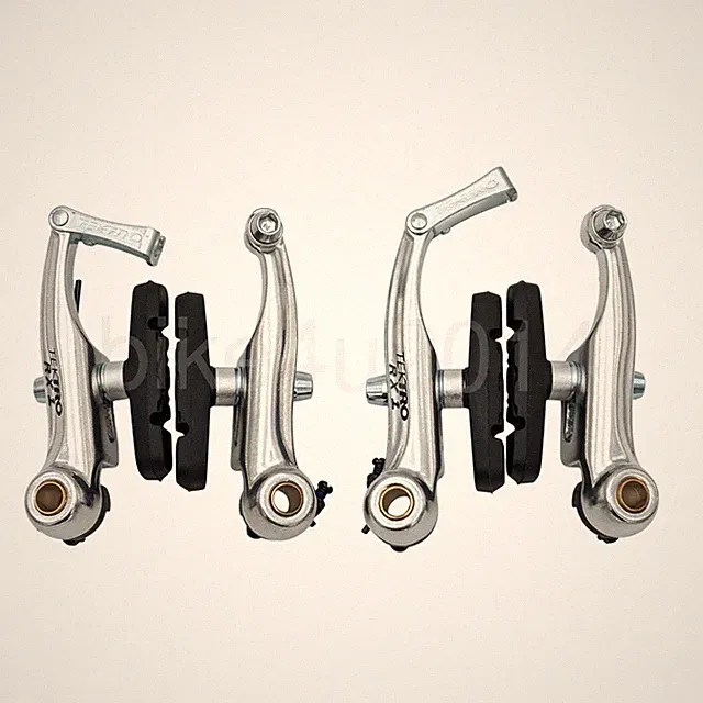 Tektro RX1 Mini-V-Brake Cyclocross Canti Brake Set,Front+Rear,Silver 20.5-36.5mm