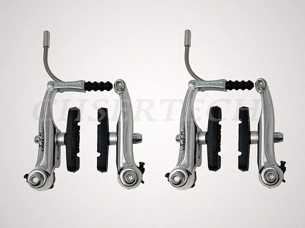 Tektro RX1 Performance/Comfort Road Bicycle Bike V-Brake F&R Set Silver