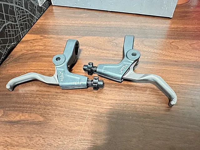 VINTAGE Shimano XTR BL-M950 V-BRAKES Linear PULL Brake LEVERS - MTB Japan